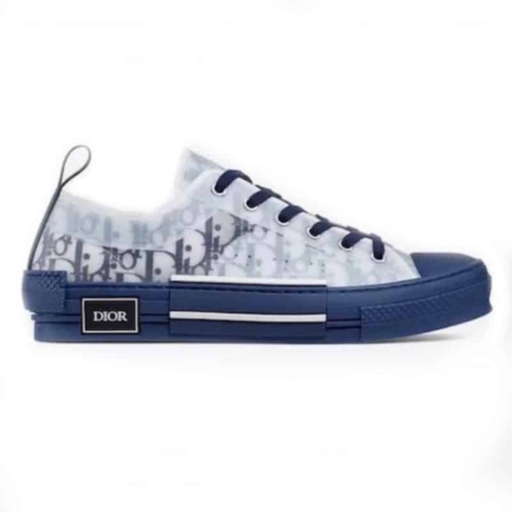 Dior Blue Oblique Casual Shoe